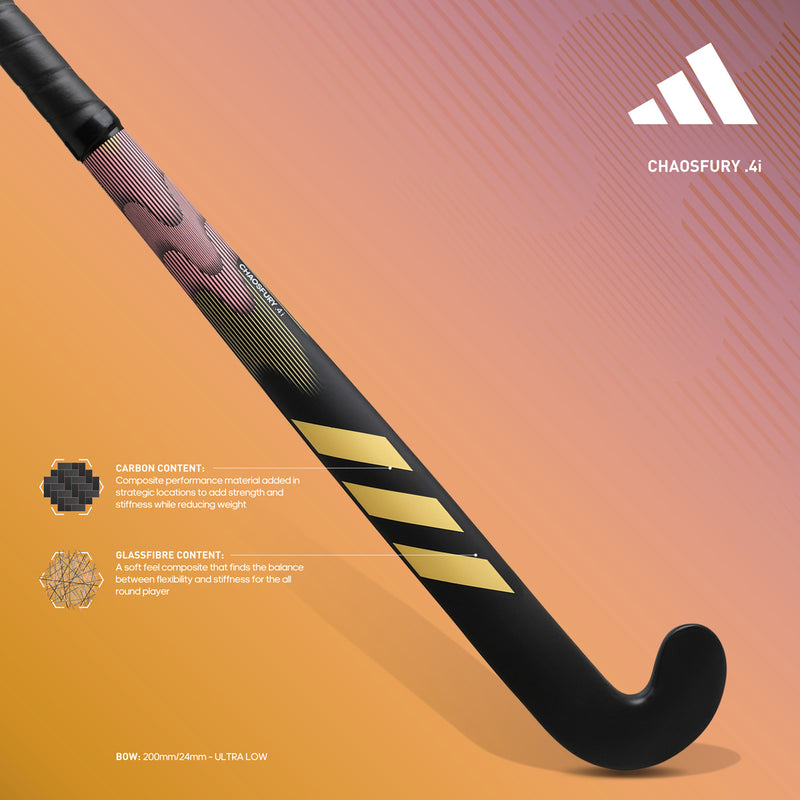 Adidas Chaosfury .4 Indoor Hockey Stick - 2024