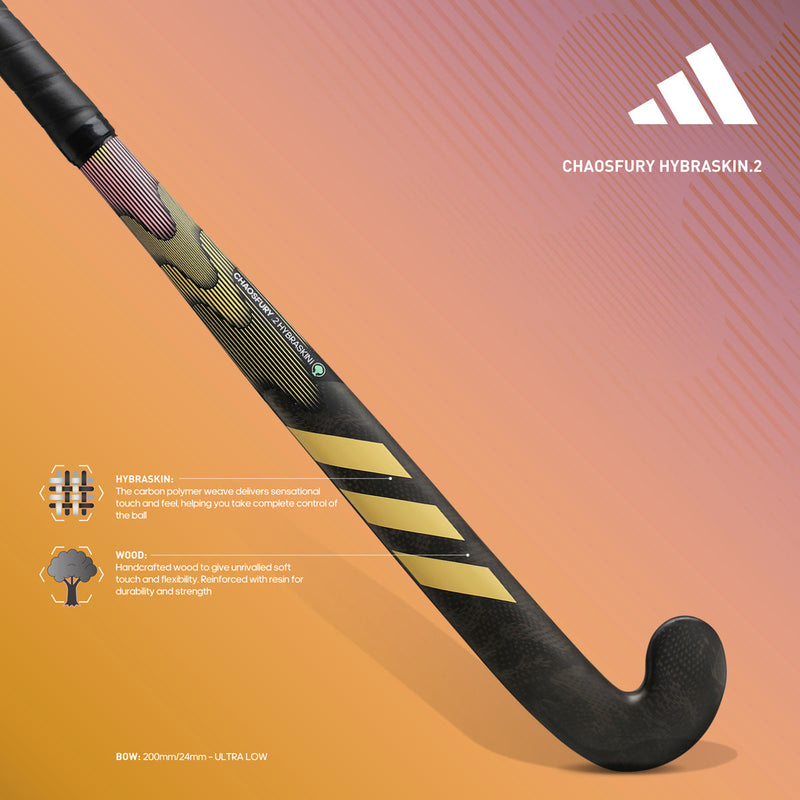 Adidas Chaosfury Hybraskin .2 Wood Indoor Hockey Stick