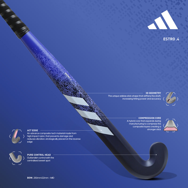 Adidas Estro .4 Hockey Stick - 2024