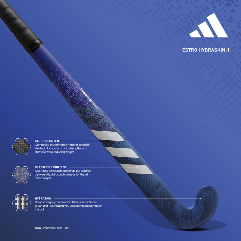 Adidas Estro Hybraskin .1 Indoor Hockey Stick - 2024