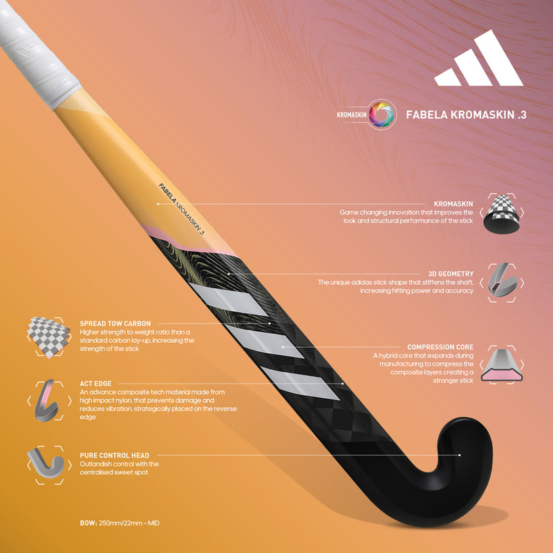 Adidas Fabela Kromaskin .3 Hockey Stick - 2024